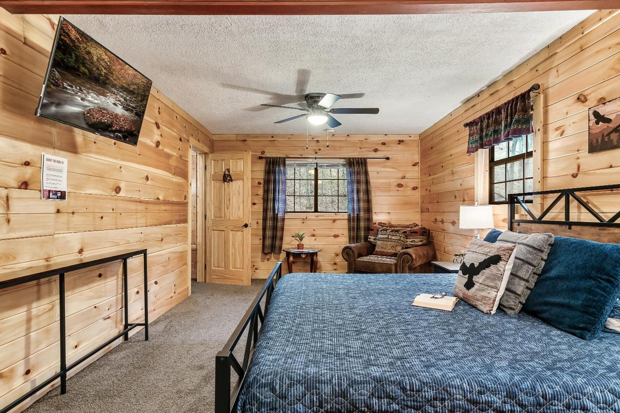 The Eagle'S Nest Mountain Cabin 蓋特林堡 外观 照片